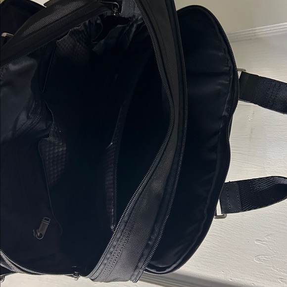 Tumi Alpha Bravo Briefcase Laptop Nylon Leather Black - Picture 7 of 13